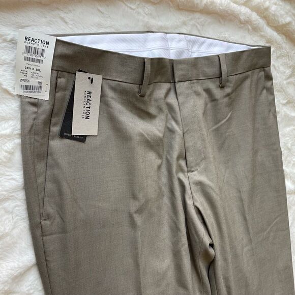 Reaction Kenneth Cole Dress Pants - Men’s 38 x 30 - Picture 6 of 7
